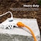 Jasco Extension Cord, 16 AWG, Indoor/Outdoor, 16/3, 3 Outlets, White, PVC, 15 ft SPC3153ZW/37-T1 - alternate 6